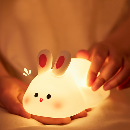 Cute LED Touch Sensor Rabbit Night Light